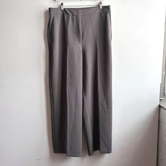 Aritzia Effortless Pants Peppercorn Grey 14 - Picture 1 of 5